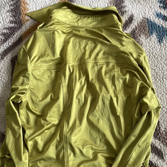 Vintage, chartreuse top by Cache - Picture 7 of 7